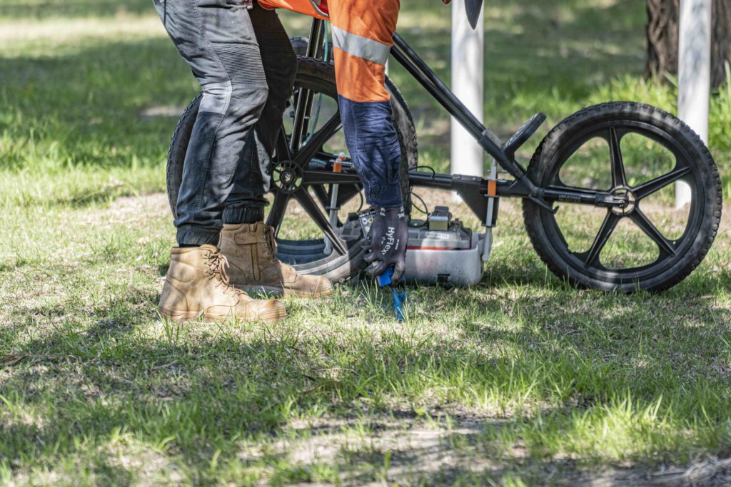 Ground Penetrating Radar - Marking